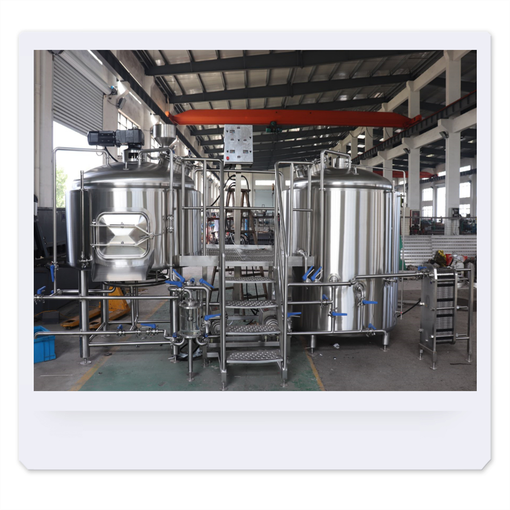 China Suministro de equipos de elaboración de cerveza de vino llave en mano a gran escala